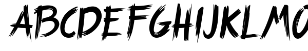 Strange Path font preview